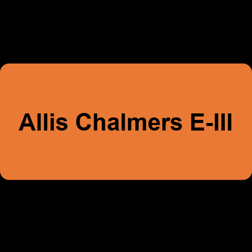 Allis Chalmers E-III